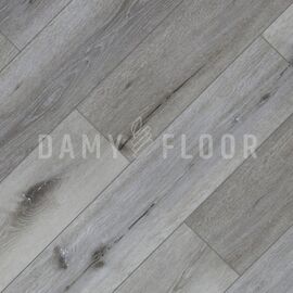 SPC ламинат Damy Floor Дуб Состаренный Серый T7020-5D, фото Паркет Plus