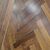 Паркет Английская Ёлка Орех Американский 90 мм, фото , изображение 2Паркет Plus