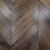 Паркет Французская Ёлка Орех Американский 90 мм, фото Паркет Plus