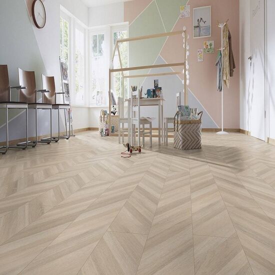 Ламинат Kronotex Дуб Шеврон D4698, фото , изображение 5Паркет Plus